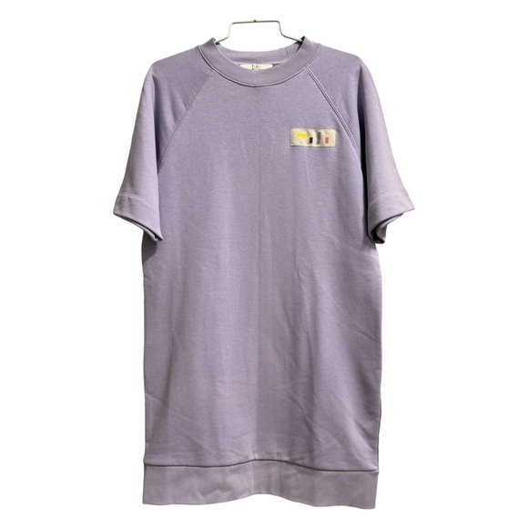 Tibi Light Purple Oversized Sweater Shirt Dress Size XXS - Picture 1 of 15